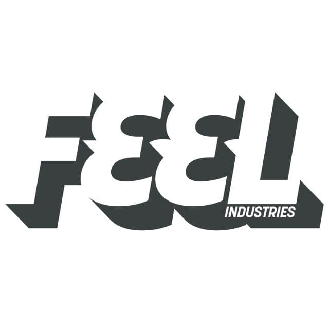 Feel Industries brand & logo by 3cre8ive